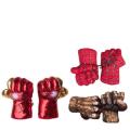 Cross-Border Foreign Trade Anime Peripheral Hulk Boxing Gloves Black Thread Spider New Gloves Children's Gift Toys Fist. 