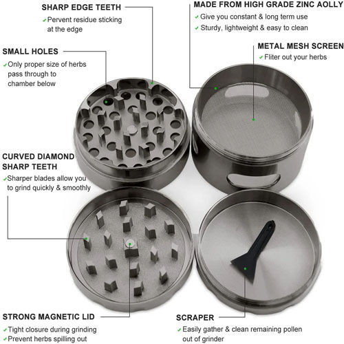 New High Quality Metal Herb Grinder in pakistan
