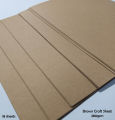 Bello Craft A4 Brown Craft sheet Card stock set Scrapbooking. 