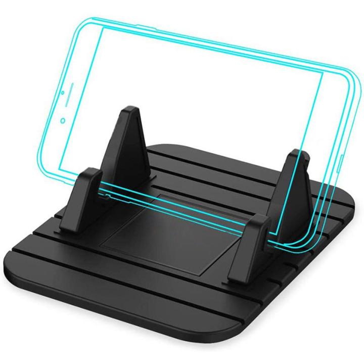 SOUL Car Dashboard Non-slip Mat Car Phone Holder Soft Silicone Stand Bracket Phone Mount Holder