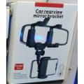 Car Review Mirror Mobile Holder. 