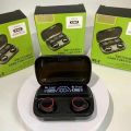 M30 TWS Wireless Earbuds Bluetooth Earphones Sports Headset Stereo High Quality Sound Headset Headphones for Calling LED Display buds with Power Bank for All Smart Phones and Laptops. 