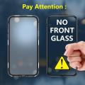 Magnetic Adsorption Metal Bumper Case For Huawei Mate 10 lite Slim Tempered Glass Back Cover Cases For Huawei Mate 10 Lite. 