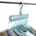 Cloths Organizer Magic Hanger | Multi-Function 9-Hole Rotatable Magic Smart Hanger | Cloths Organizer | Durable Eco-Friendly. 