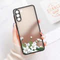 【2024】 For Samsung S24 S22 Ultra Case Cover Samsung Galaxy S23 Ultra S 22 S21 S20 FE S10 Note 20 10 Plus S8 Lavender Flowers Clear Case. 