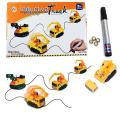 MAGIC PEN INDUCTIVE CAR TANK TRUCK DOODLE MARKER TOY AUTOMATIC FOLLOW-LINE. 