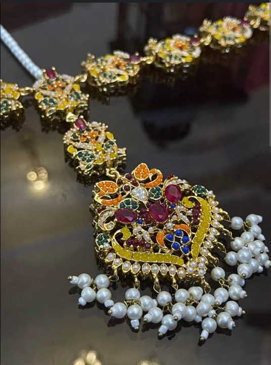 matha patti stylish jewellery  new design