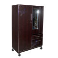 D16 6x4 feet 20" Wooden Dressing Plus Cupboard Wardrobe Almira cabinet safe almari. 
