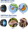 Selvim Phone Camera Lens 4 in 1 Kit: HD Phone Lens Attachments Compatible withMost Smartphone. 