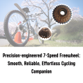 Cycle Freewheel 7 Speed Compatible with Gear Cycle 21 Speed with 14-28 Teeth Cassette Road MTB Bike Flywheel cycle accessories. 