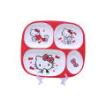 Cartoon Anime Kittys Pikachu Doraemon Frozen Melody Thick and Cute Fall Resistant Division Dinner Plate Kids Toy Holiday Gifts. 