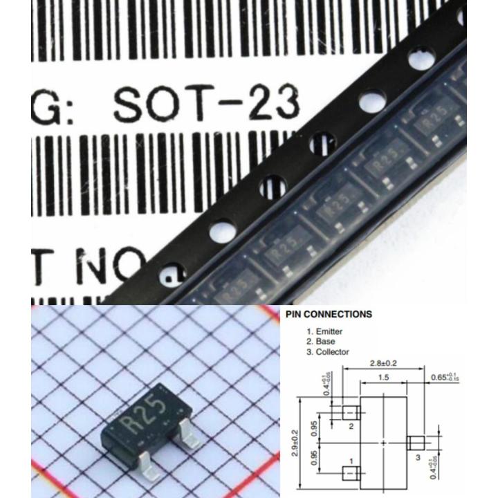 10pcs 2SC3356-T1B R25 NPN Silicon RF Transistor SOT-23