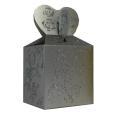 Pack of 50 Nikah Box-Bidh Box-Favour Box- Silver. 