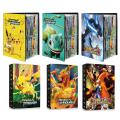 Summerflowers - 240PCS Game Card Collection Holder for Pokemon Cards Album Book Cartoon - Anime Collection Folder for kids (cards excluded). 