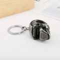 Moive Terminator keychain Skull shape fashion personality zinc alloy keyring car pendant key holder chaveiro men birthday gift. 