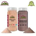 (Pack of 2) Himalayan Chef Pink Himalayan Salt with Black Salt Powder Natural Pink Salt Fine 354g, Kala Namak for Cooking & Flavor 354g. 