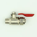 Water Purifier Ball Valve Zinc Alloy 2 Split Ball Valve Household Inflow Tee Ball Valve Connector Water Purification Accessories Valve Wholesale. 