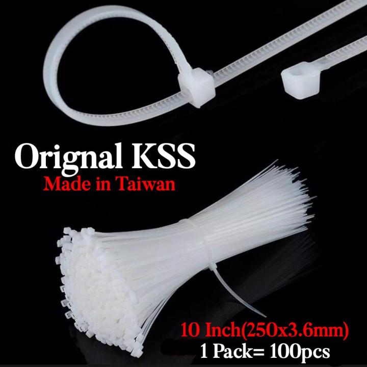 Orignal KSS Taiwan Nylon Cable Zip Ties Self Locking Nylon Cable Ties ...