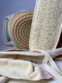 Natural Loofah Back Scrubber, Zero Waste Bathroom, Natural Loofah Back Scrubber Belt, Organic Body Scrubber, Eco-friendly Spa Accessory. 