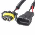 2Pcs 9006 To H11 H8 adlight Fog Light Conversion Connector Wig Harness Plug Cable Socket Connector Repair Kit. 