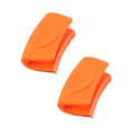1pair Thicken Silicone Oven Mitts Glo ves Resistant Anti Scalding Non Slip Heat Insulation Clip for Kitchen Cooking Baking. 