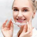 20/10pcs Transparent Sanitary Dust Protective Mask Plastic Open Face Guard Manicure Polishes Shield Beauty Tattoo Accessories. 