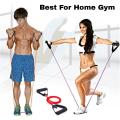 Extreme Resistance Toning Tube with Foam Handles | Heavy Duty Exercise   Equipment for Home in Home, Gym & Outdoor Workout for Men & Women (Multicolor). 