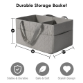 Baby Diaper Caddy Organizer & Portable Baby Basket for Diaper and Accessories Storage Basket Bin And Car Organizer Baby Shower Gifts Baby Accessories. 