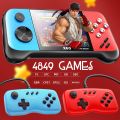 X60 Handheld Video Game Console Gamepad 3.5 Inch LCD Screen Game Player 5000 Games For FC/SFC/MD/GB/GBC/GBA/CPS1/CPS2/IGS/NEOGEO. 