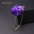 HIGH QUALITY Silk Rose Flower Groom Boutonniere Man Corsage Suit For Wedding Party Decoration. 