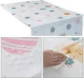 imported Refrigerator Cover Top, Dustproof Windscreen Covers for Top, Decorative Fridge Cover for Washing Machines, Dryers for Friends, Neighbors (Random Design). 