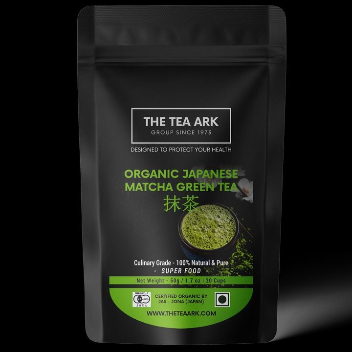ORGANIC MATCHA GREEN TEA POWDER, JAPANESE SUPERFOOD, (100gm) POUCH PACK