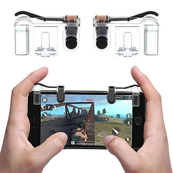 PUBG Mobile Trigger E9/E9s Joystick L1R1 Controller Shooter PUBG/FORTNITE/ Call of Duty Mobile Game Controller Game Trigger Aim and Shoot - 1 Pair (2pcs)