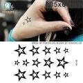 3D Star Classics Design Flash Temporary Tattoos. 