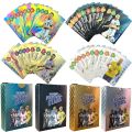 Football FIFA All-Star Collection Cards Colourful Gold Silver Black Football Star Ronaldo Messi Mbappe English Trading Cards. 