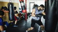 Workout Punching Boxing Bag-3 Feet length Pro Huge Boxing Bag with hanging Chain for Men, Women, Adults. 