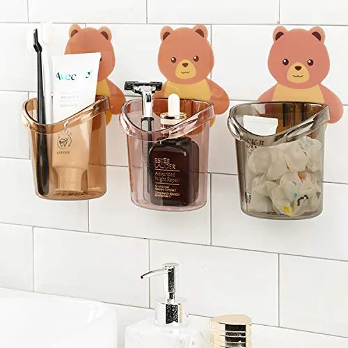 Self%20Adhesive%20Plastic%20Wall%20Mounted%20Multipurpose%20Teddy%20Bear%20Toothbrush%20Holder%20Cup,%20ABS%20Plastic%20with%20Strong%20Adhesive%20Sticker,%20Easy%20Installation%20for%20Keeping%20Toothpaste,%20Cream,%20Lotion%20&%20Shampoo%20-%20Image%205