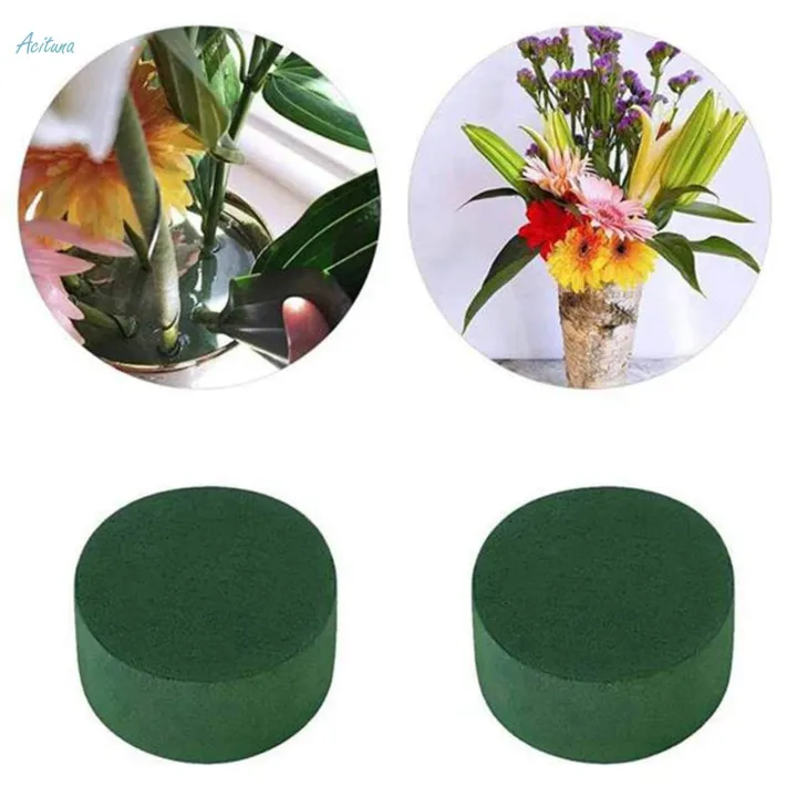 10x%20Round%20Floral%20Foam%20Blocks%20DIY%20Green%20Plant%20Foam%20for%20Wedding%20Birthday%20Decor%20-%20Image%203