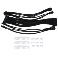Computer Power Extension Cable PSU ATX 24Pin Extension Cable 8-Pin 6+2pin Cord 24-Pin Motherboard Extension for Computer. 
