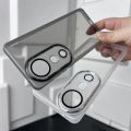 Official Acrylic Glass Lens Film Mobile Phone Case for Vivo V40 V30 V50 Lite VivoV40 Pro V30 Pro 5G Soft Silicone Luxury Back Cover Fundas Accessories. 