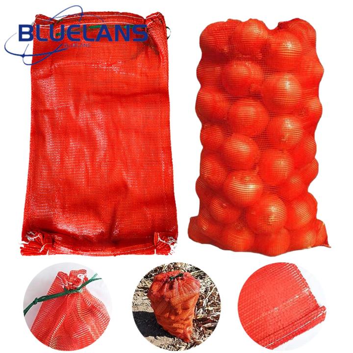 Mesh Bag for Harvesting Breathable Vegetable Storage Bags Set of 10 Reusable Mesh Bags with Drawstring for Home Use less Than Hanging Mesh Bag for Drying Onions