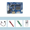 HDMI+AV LCD Controller Board for 15.6Inch B156XW02 LP156WH2 1366X768 with Remote Control 40Pin Signal Keyboard Cable. 