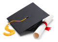 University Graduation Gown - Black Silk Academic Dress, 42 Inches, Universal Fitting. 