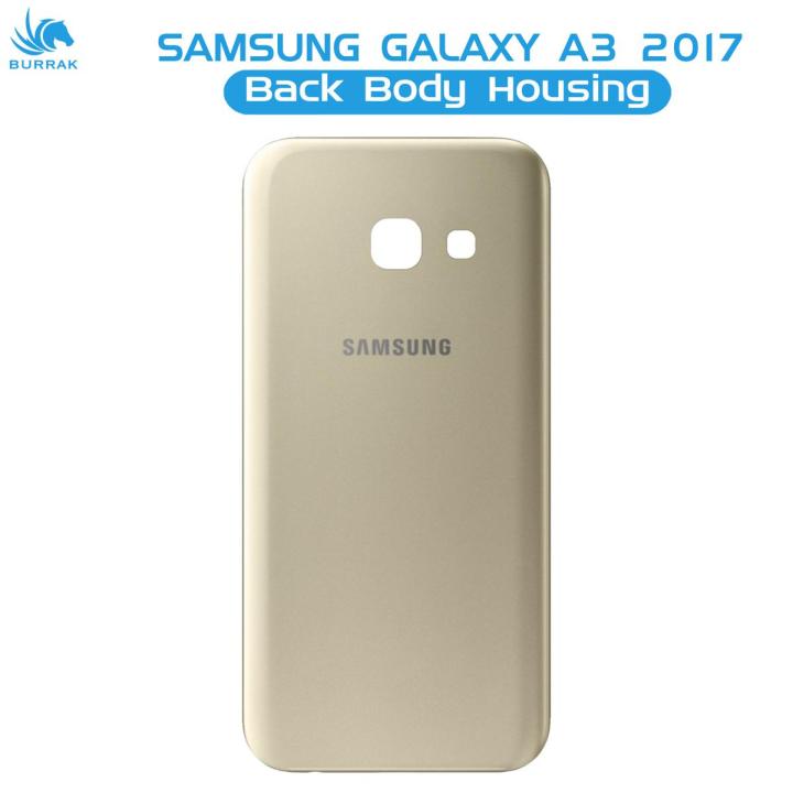 Samsung Galaxy A3 2017 Rear Back Body Casing Housing Replacement Battery Back Door For Samsung A3 2017 - Golden