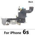 Original New USB Charging Port Mic Microphone Dock Connector Board Flex Cable Repair Parts For Iphone 6 6S 7 8 Plus. 