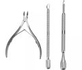3-Pack Ingrown Toenail File and Lifters, Professional Surgical Stainless Steel Ingrown Toenail Tool- Safe Nail Cleaning Treatment Pedicure Tools Kit Under Sidewall Cleaner Pain Relief Accessories. 