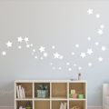 WallsArtstore pack 100 Stars sticker for room decoration wall decoration stars kids bedroom wallpaper stickers. 
