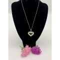 Designer Collection: HEART PENDANT (SILVER/CHANDI) (WITHOUT CHAIN). 