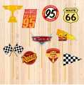 CAR Theme Birthday Props 10Pcs CAR Birthday Decoration Items | CAR Props for Kids CAR Theme Birthday Decorations Birthday Photobooth Props for Kids by Karachi Decor. 