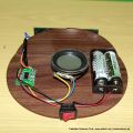 Li-Fi Audio Transmission Via Light Hand Made Working Science Model. 